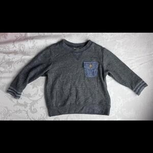 Baby B’gosh Sweatshirt Size 12 Months Gray Long Sleeve